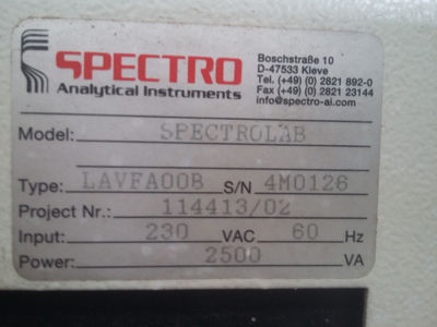 Spectrolab modelo LAVFA00B - Foto 4