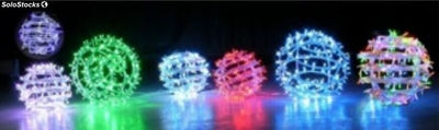 Sphère lumineuse décor 3D à suspendre