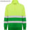 Spica sweatshirt s/l lead/fluor yellow ROHV93140323221 - Photo 3