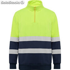 Spica sweatshirt s/l lead/fluor yellow ROHV93140323221 - Photo 4