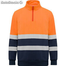 Spica sweatshirt s/l navy blue/fluor orange ROHV93140355223 - Photo 5