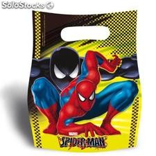 Spiderman Set von 6 Geburtstag Taschen