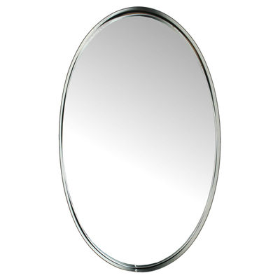 Spiegel oval Metall 1