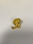 Spilla lettera R colore oro dorato - 1