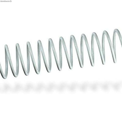 Spirale spinające Fellowes 100 Sztuk Metal Biały 22 mm