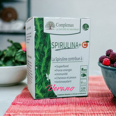 Spiruline plus Vitamine C Tonus - 120 gélules