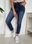 Spodnie bound jeans - 1