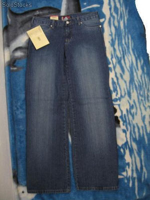 Spodnie damskie jeansy biodrówki - Zdjęcie 4