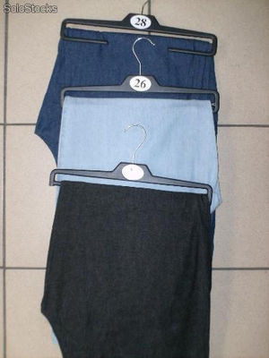 Spodnie męskie Duże rozmiary Cienki Jeans Idealne na Lato - Zdjęcie 2