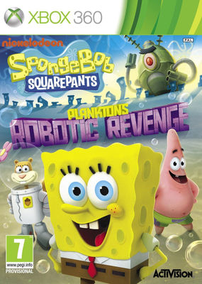 Spongebob squarepants plankton&#39;s robotic revenge (Xbox 360)