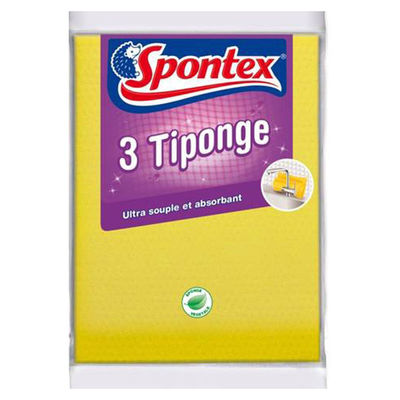 Spontex 3X Tiponge Spontex Tissus Éponge Extra Souple - Photo 2
