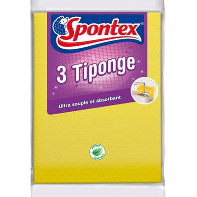 Spontex 3X Tiponge Spontex Tissus Éponge Extra Souple - Photo 3