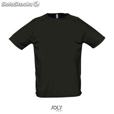 Sporty camiseta hombre 140g Negro/ Negro Opaco xs MIS11939-bk-xs