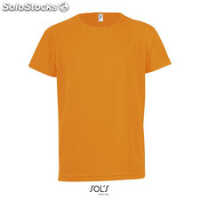 Sporty camiseta niño 140g naranja neón 3XL MIS01166-no-3XL