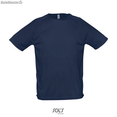 Sporty t-shirt senhor 140g Azul marinho xxl MIS11939-fn-xxl