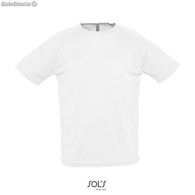 Sporty t-shirt senhor 140g Branco xxs MIS11939-wh-xxs