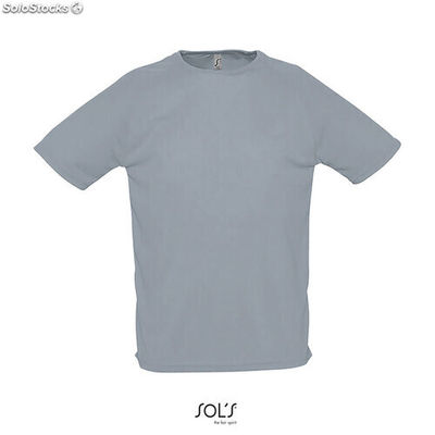 Sporty t-shirt senhor 140g cinza puro l MIS11939-pg-l