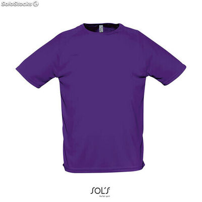Sporty t-shirt senhor 140g roxo escuro m MIS11939-da-m