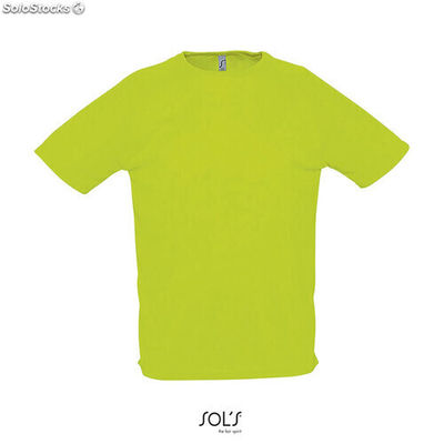 Sporty t-shirt senhor 140g verde fluo m MIS11939-ng-m