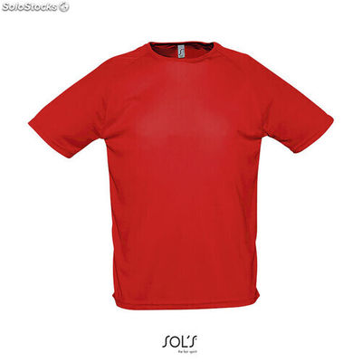 Sporty t-shirt senhor 140g Vermelho m MIS11939-rd-m