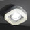 Spot Encastré LED Fusion Carré blanc 2,4W 3000K - Photo 2