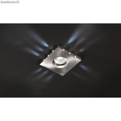 Spot Encastré LED Romo Carré Aluminium avec LEDs blanc