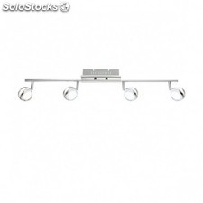 Spot Fulton Chrome 4 ampoules LED 2000lm - WOFI