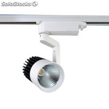 Spot inclinable / track light cob - aluminium - 20 w - 10 degrés - 1400 lm