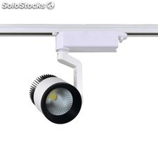 Spot inclinable / Track light COB - Aluminium - 35 W - 10 Degrés - 2800 Lumens