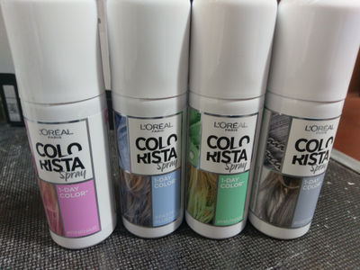 Spray couleur 1 jour 4 couleurs