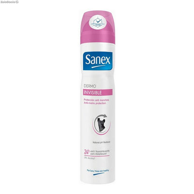 Spray déodorant Dermo Invisible Sanex (200 ml)