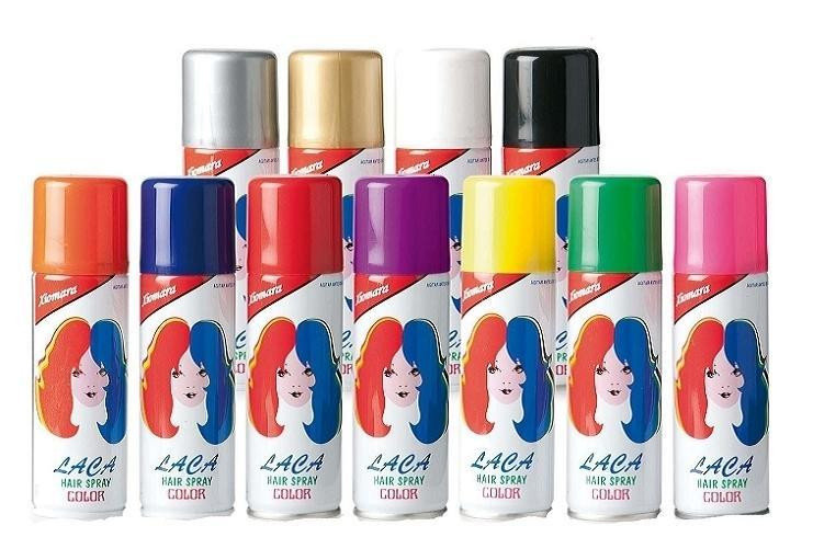 LACA PELO SPRAY COLORES 125ML