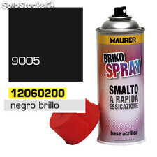 Spray Pintura Negro Brillo Profundo 400 ml.