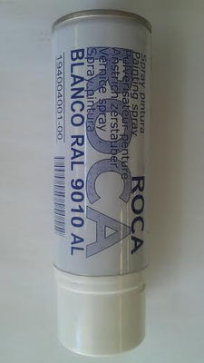 Spray pintura retoques radiadores aluminio ROCA RAL-9010