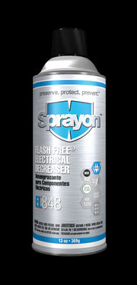 Sprayon EL848 flash free® electrical degreaser