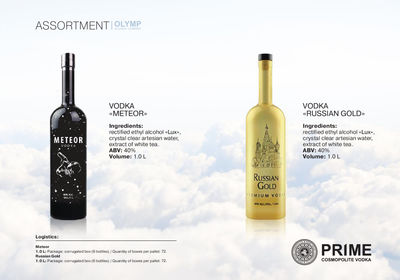Sprzedajemy wódkę z Ukrainy. Lider ukraińskiego rynku wódki, marka PRIME. - Zdjęcie 3
