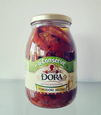 Sprzedam w il. hurtowych Włoskie Pomidory suszone w oleju 980 &quot;DORA&quot;