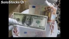 Ssd solución para la limpieza de billetes de banco negro