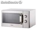 Stainless microwave oven-mod. cm1099a-manual controls-structure and stainless