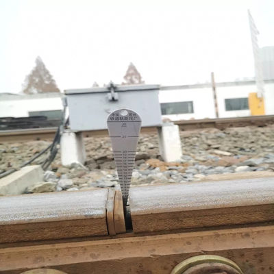 Stainless Railway Joint Rail Gap Gauge Ruler Device for Rail Gap Measuring