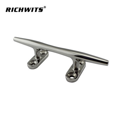 stainless steel boat deck hardware hollow base cleats