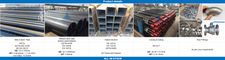 Stainless Steel Pipes, Alloy Steel Pipes, Gl/BI Pipes, Galvanized Sheets,