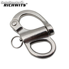 stainless steel rigging fixed eye shackle from manufacturer