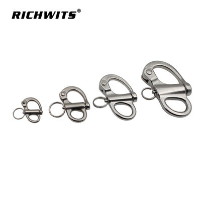 stainless steel rigging fixed eye shackle from manufacturer - Foto 4