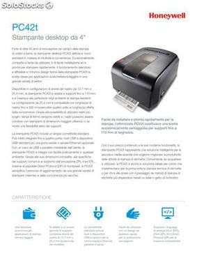Stampante desktop Honeywell Economy PC42t