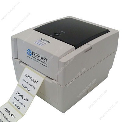Stampante termica con nastro inchiostrato bev4t per uffici