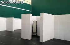 Stand Modular Ecológico de Cartón 2 x 4 m Sin Impresión