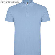 Star polo shirt s/1/2 sky blue ROPO66383910 - Photo 2