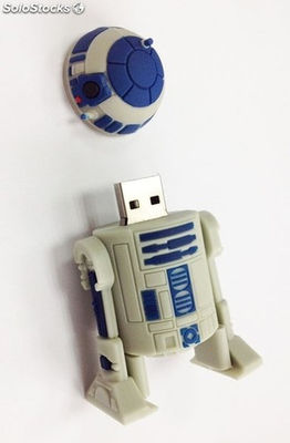 Star wars R2D2 Robot 8 G USB Flash Drive USB Memory stockage Pen Drive U disque - Photo 3