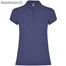 Star woman polo shirt s/m riviera blue ROPO663402261 - Photo 3